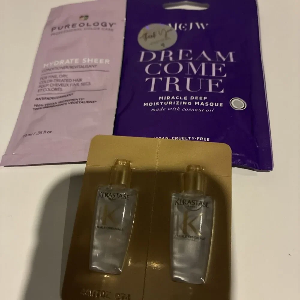 Travel -Ready Luxury Hair Kit/ Hydration +Shine Repair Bundle